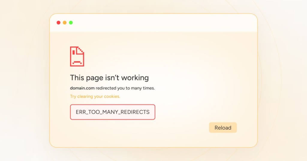 Браузер показує помилку, якщо ланцюжок сильно довгий