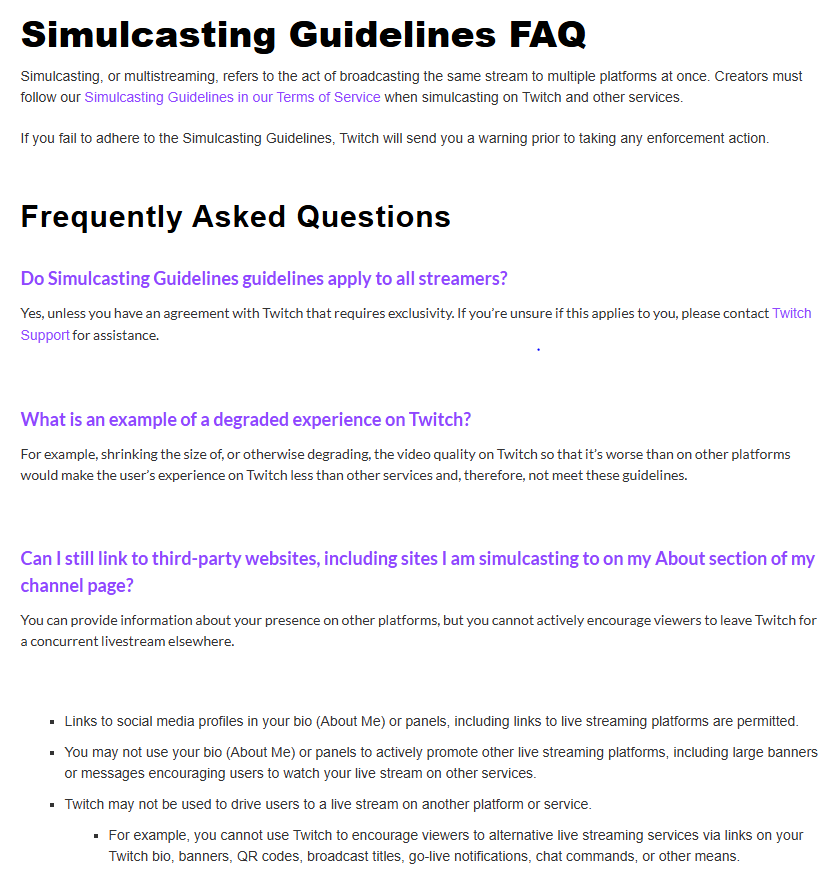 Нові правила Twitch