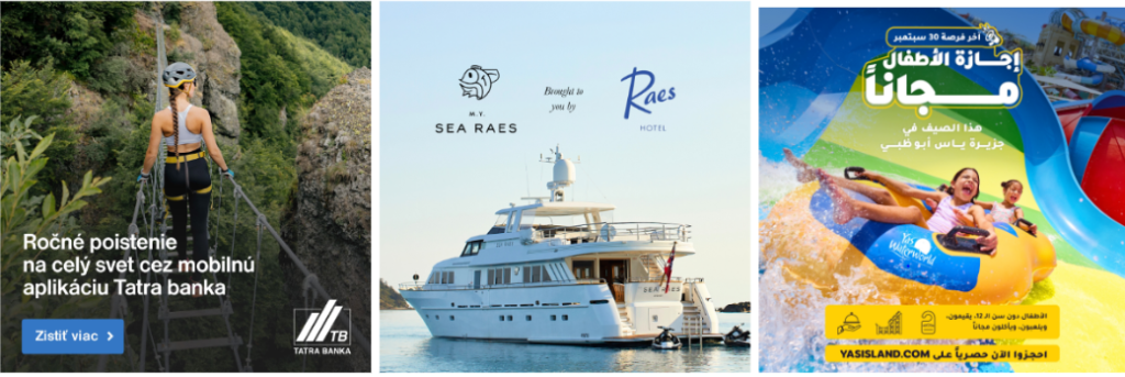 Приклади тревел-креативів (взято з Adheart)