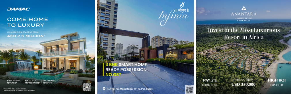 Приклади креативів для реклами нерухомості (взято з Adheart)