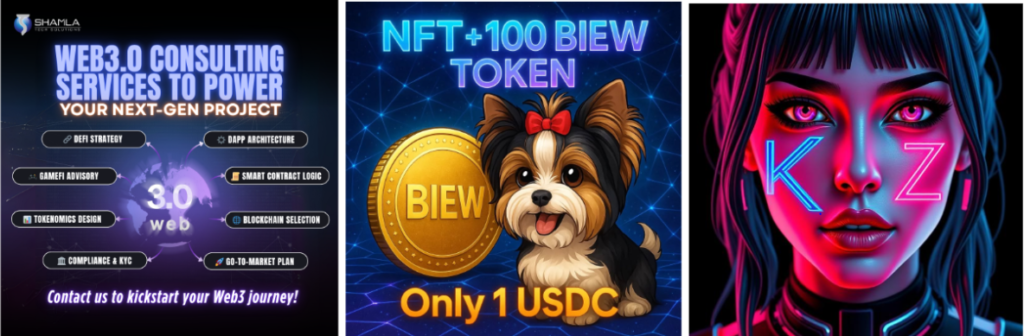 Приклади крео під web3-вертикаль (взято з Adheart)