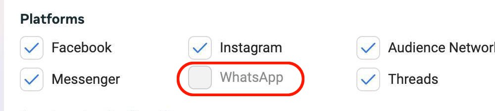 Платформи реклами на Meta Ads