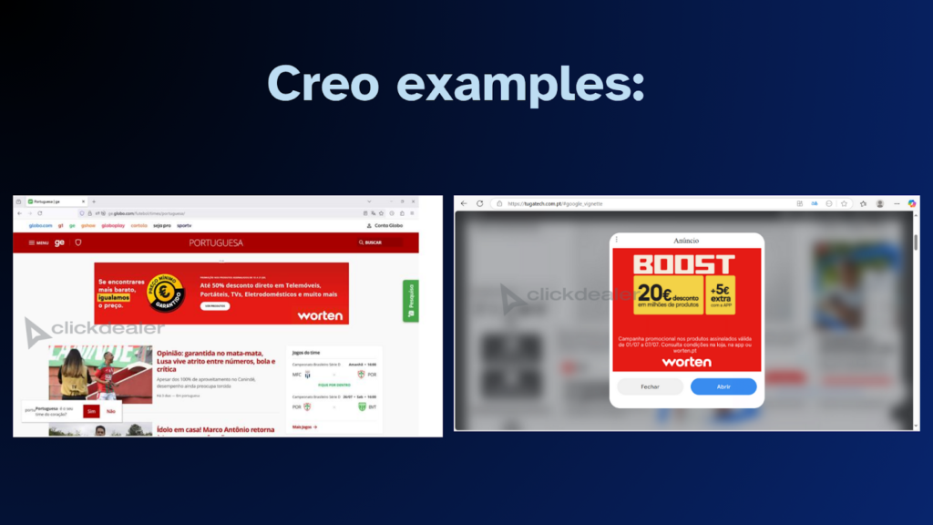 Приклади креативів