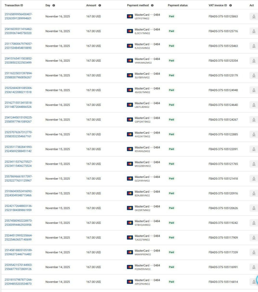 оплата послуг з чужих кредиток