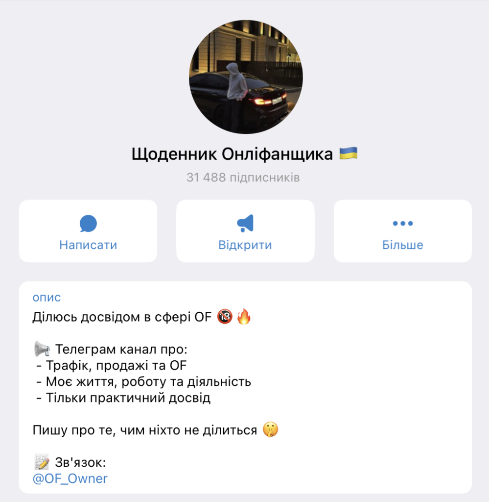 Щоденник онліфанщика