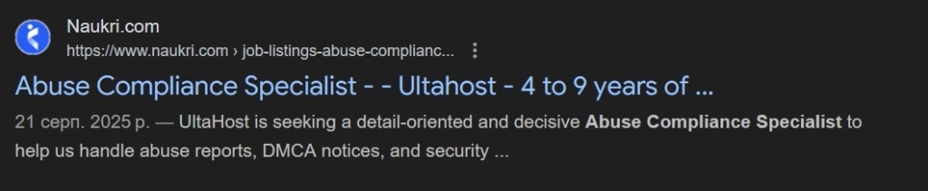 Abuse compliance specialist