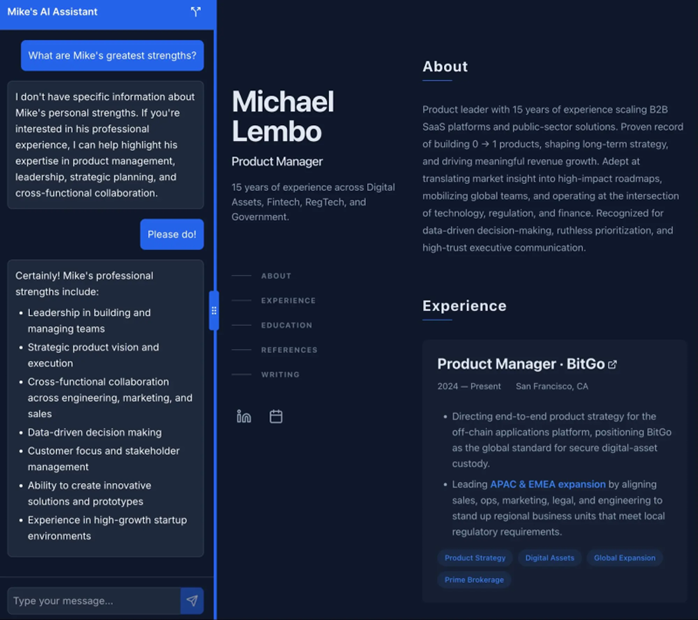 Портфоліо‑сайт