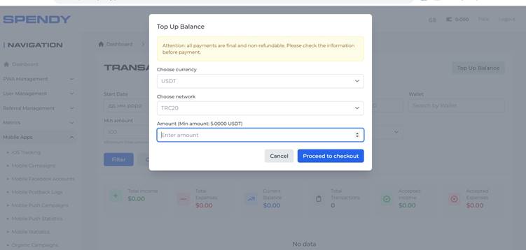 Фінанси Spendy