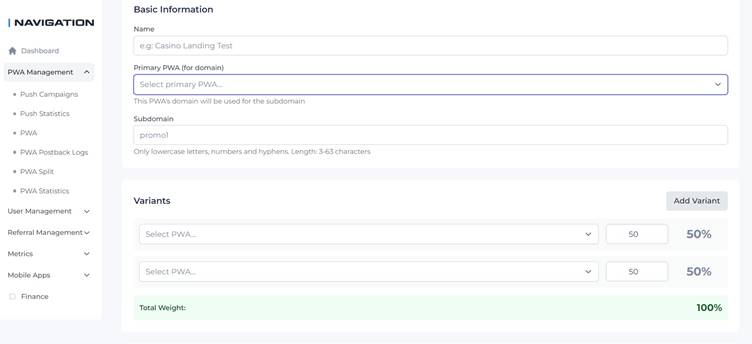 Спілт-тестування прілок Spendy