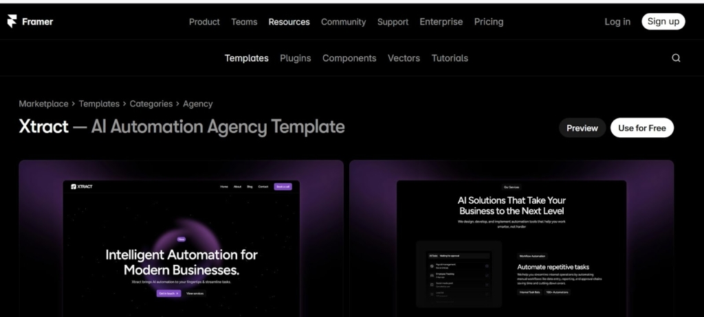 кейс по заробітку на Framer