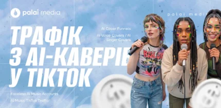 Воронка перелива трафіку з AI-каверів у TikTok