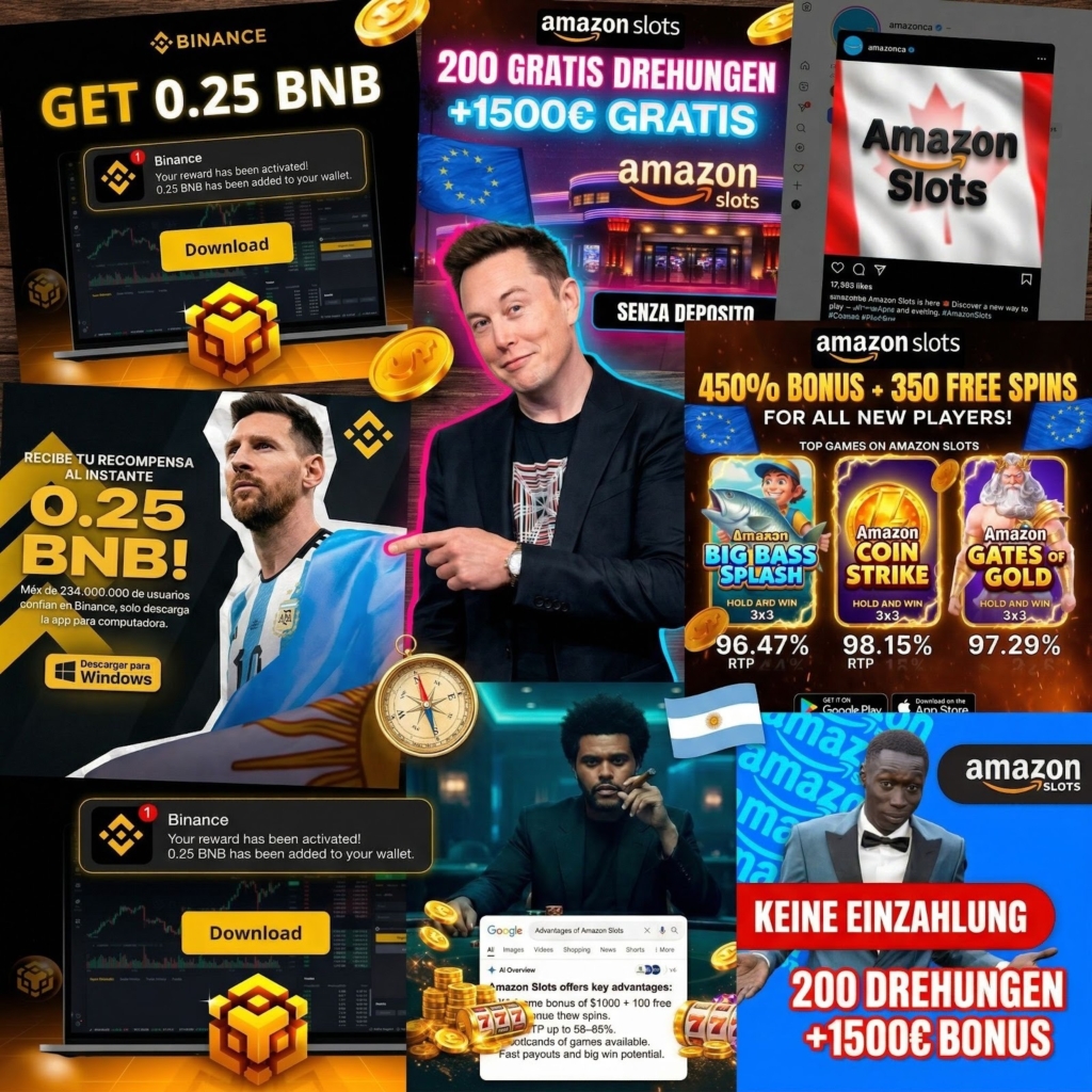 Binance & Amazon Slots