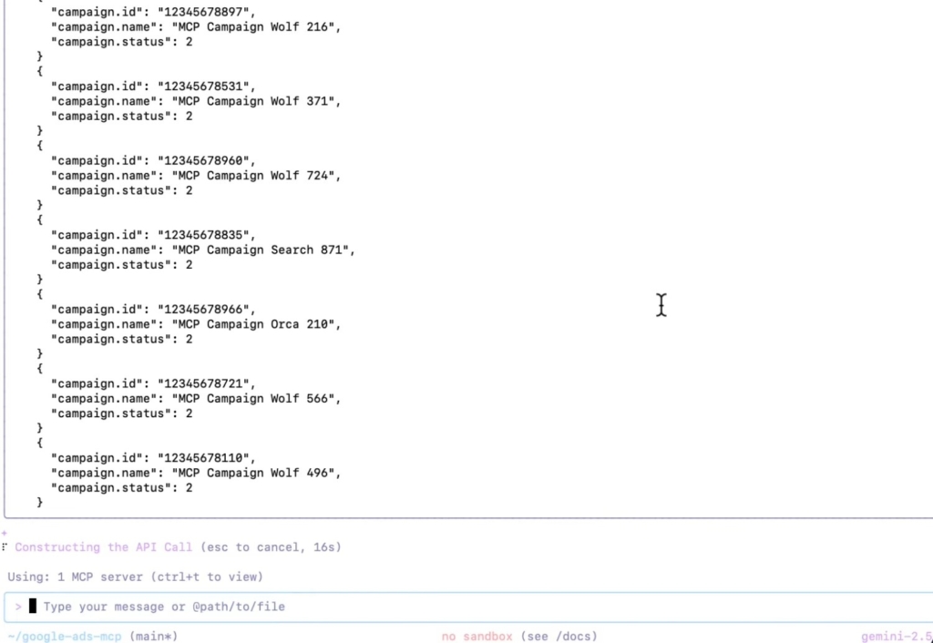 Google Ads MCP