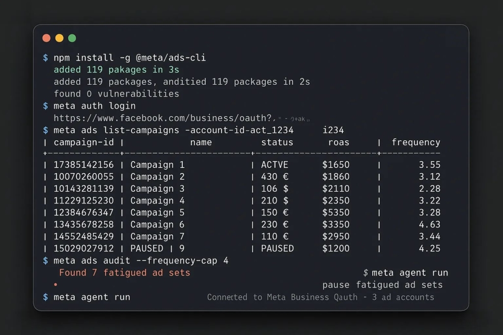 Ads CLI