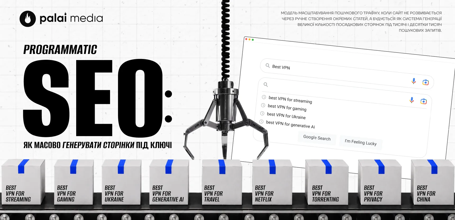 Що таке programmatic SEO і як масштабувати створення оптимізованих сторінок