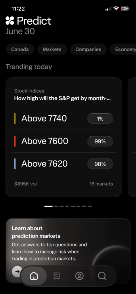 Wealthsimple Predict
